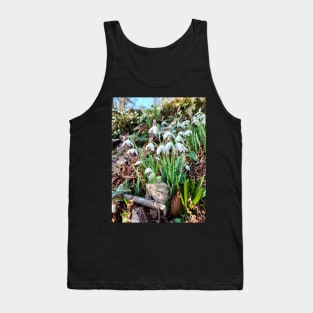 Spring snowdrops Tank Top